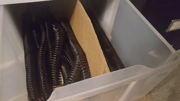 Picture of how I organize my coils